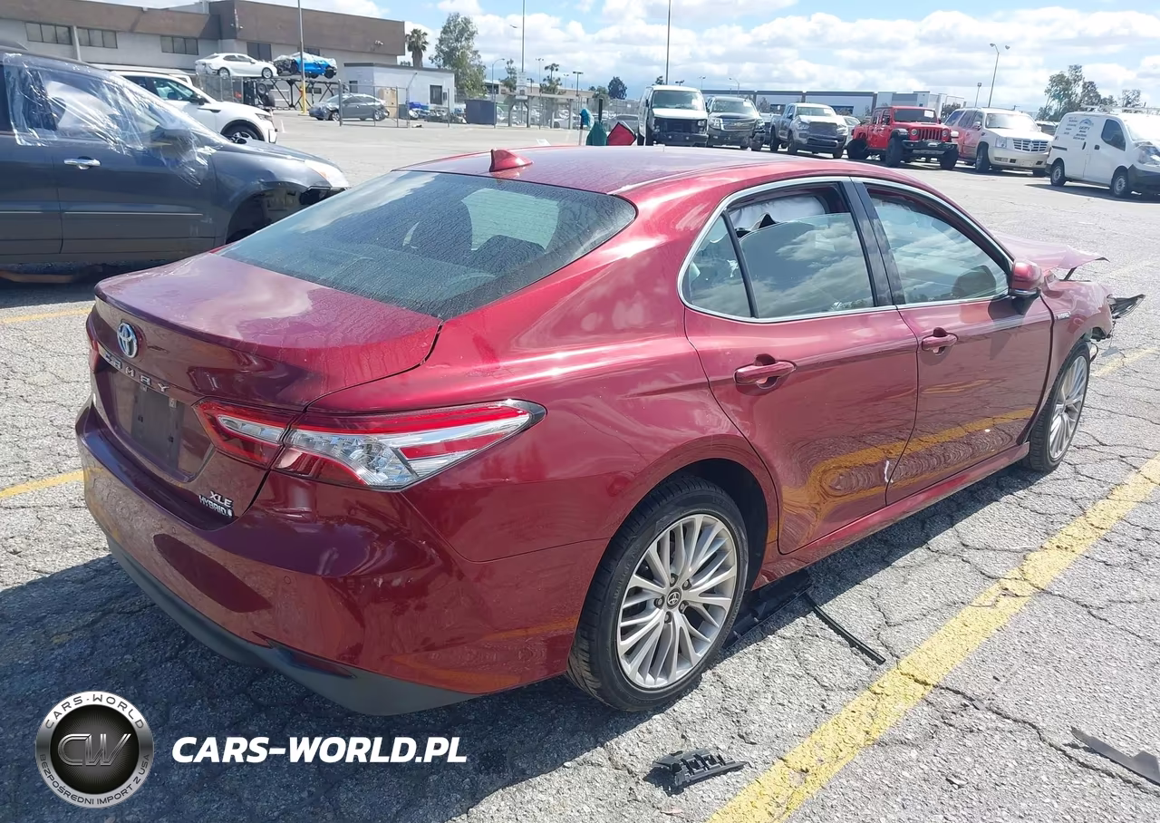 2020 Toyota Camry Xle Hybrid VIN:4T1F31AK6LU541957 - 4