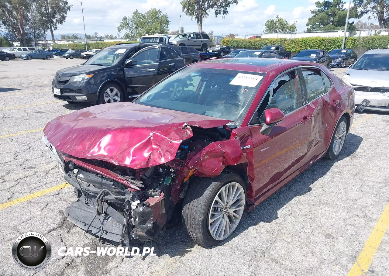 2020 Toyota Camry Xle Hybrid VIN:4T1F31AK6LU541957 - 6