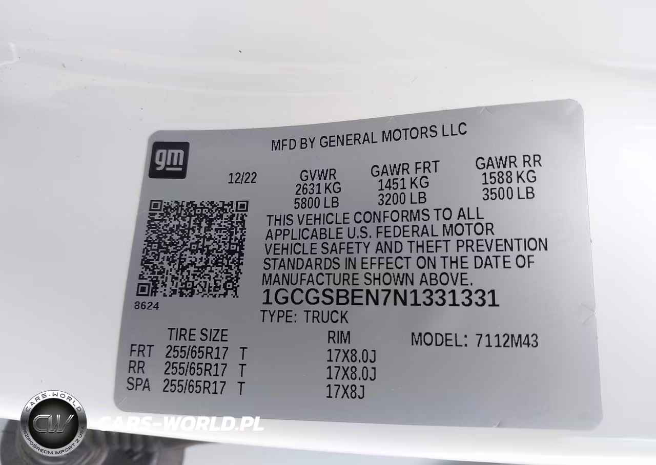 2022 Chevrolet Colorado 2Wd Short Box Wt VIN:1GCGSBEN7N1331331 - 9