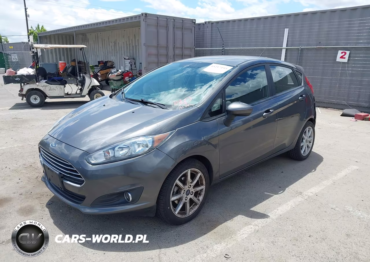 2019 Ford Fiesta Se VIN:3FADP4EJ4KM143075 - 2