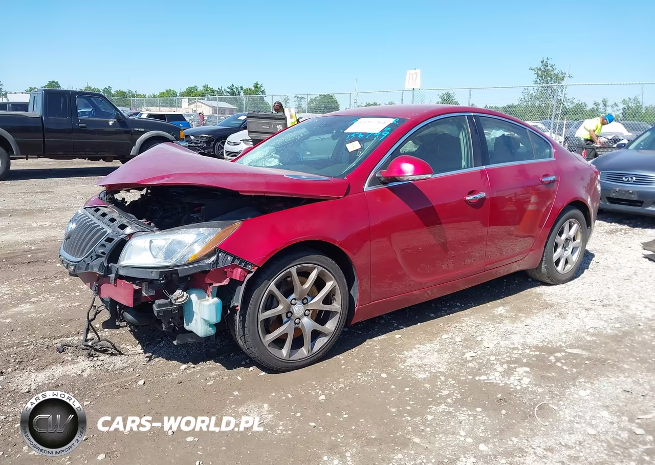 2013 Buick Regal Gs VIN:2G4GV5GV9D9156799 - 2
