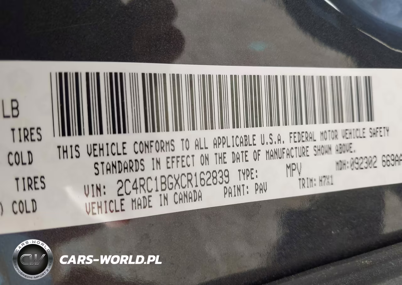 2012 Chrysler Town & Country Touring VIN:2C4RC1BGXCR162839 - 9