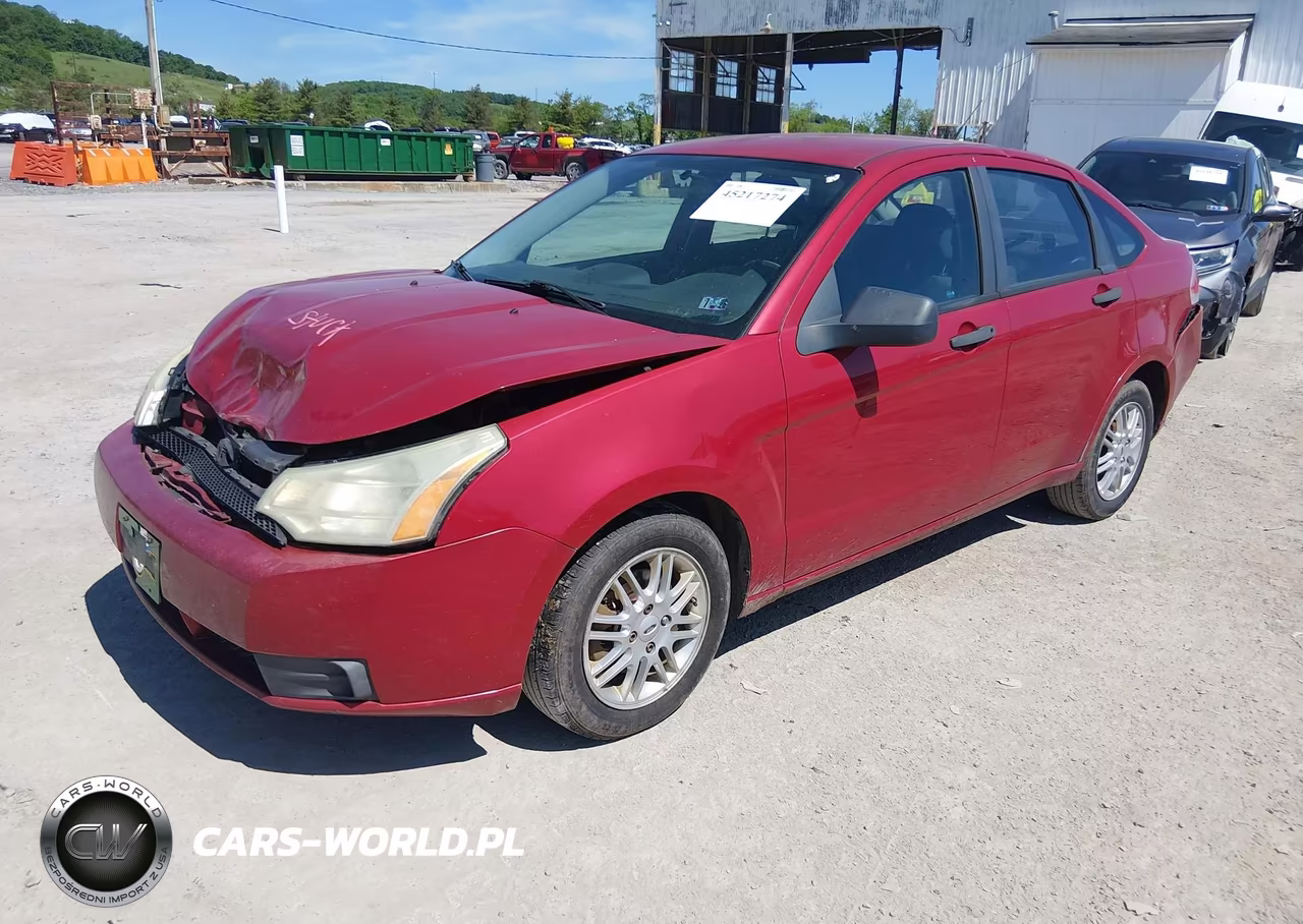 2009 Ford Focus Se VIN:1FAHP35NX9W172380 - 2