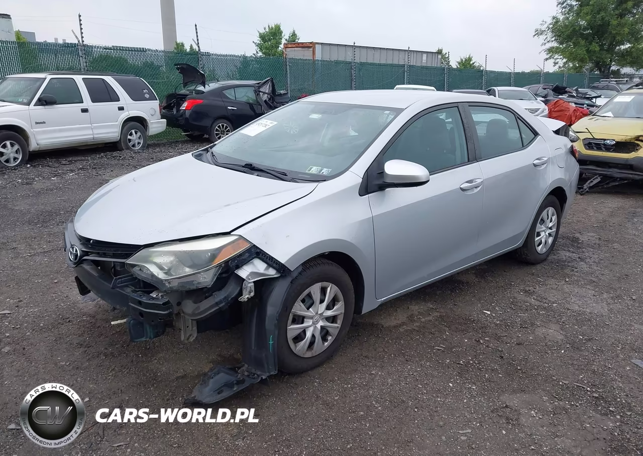 2014 Toyota Corolla L VIN:5YFBURHE8EP159573 - 2