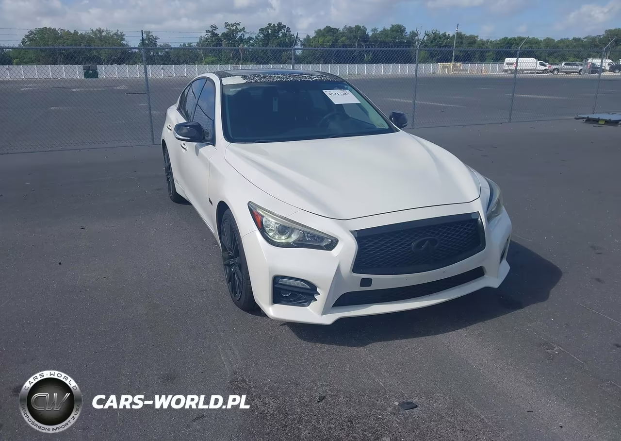2016 Infiniti Q50 3.0T Red Sport 400