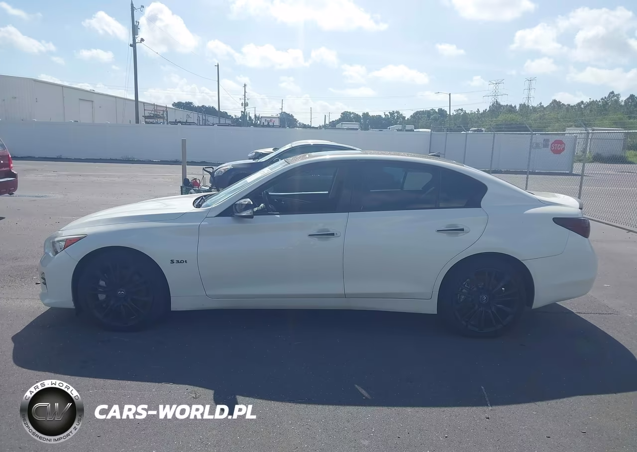 2016 Infiniti Q50 3.0T Red Sport 400 VIN:JN1FV7AR2GM451728 - 14