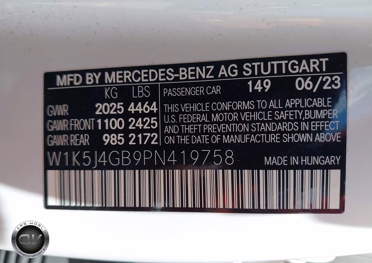 2023 Mercedes-Benz Cla 250 Coupe VIN:W1K5J4GB9PN419758 - 9