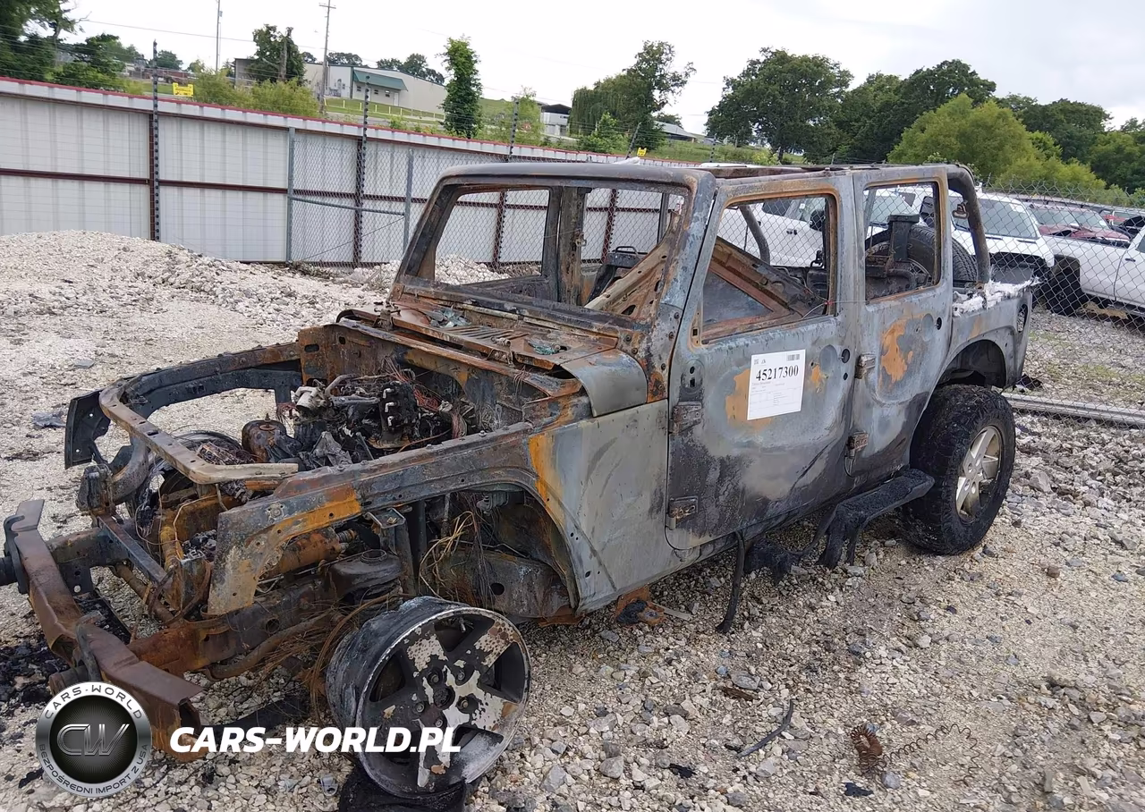 2008 Jeep Wrangler Unlimited X VIN:1J4GA39158L560173 - 2