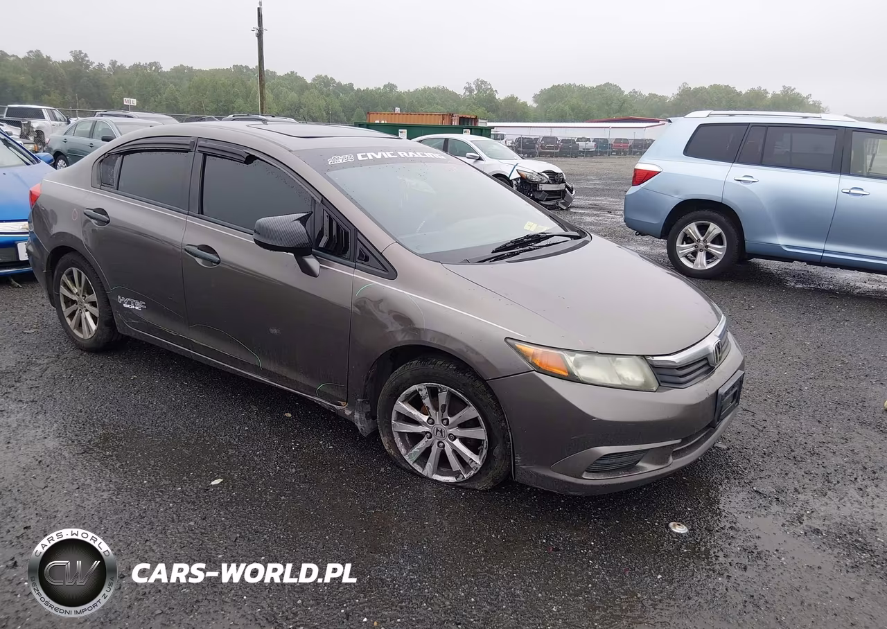 2012 Honda Civic Ex – zdjęcie 1 z 16