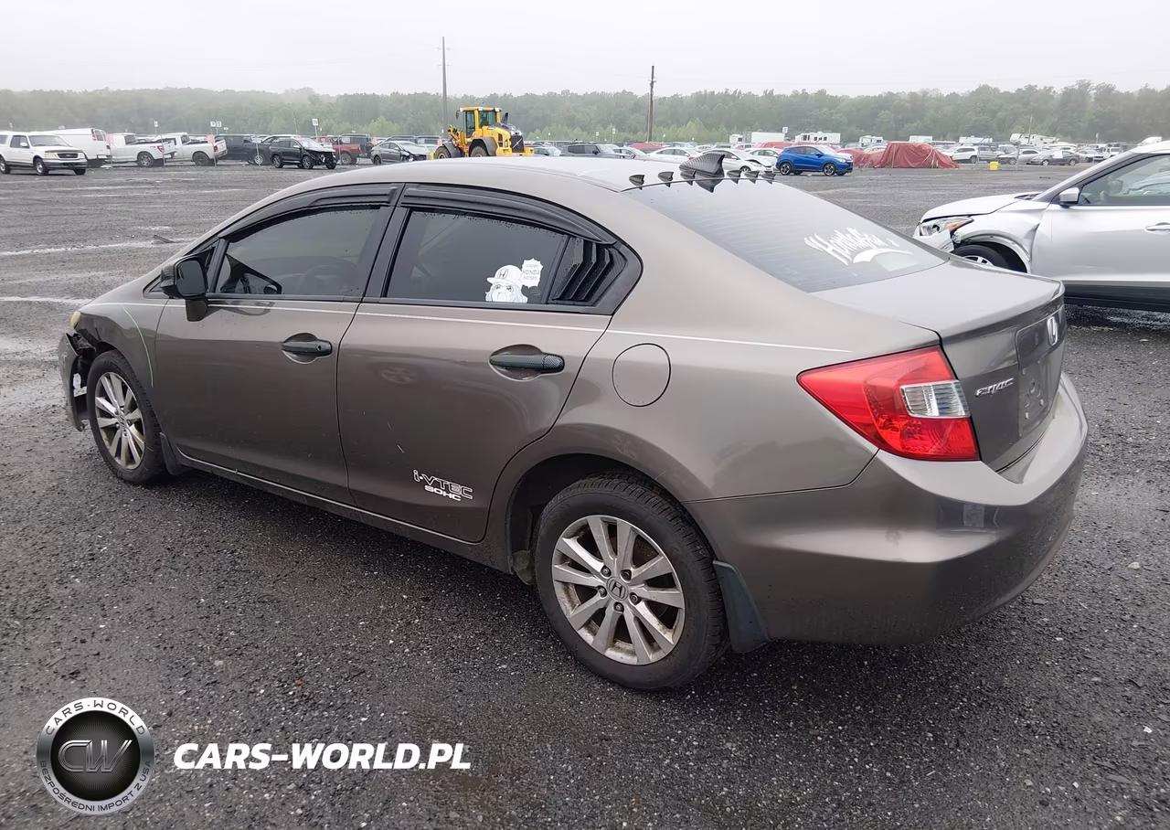 2012 Honda Civic Ex VIN:2HGFB2F8XCH527722 - 3