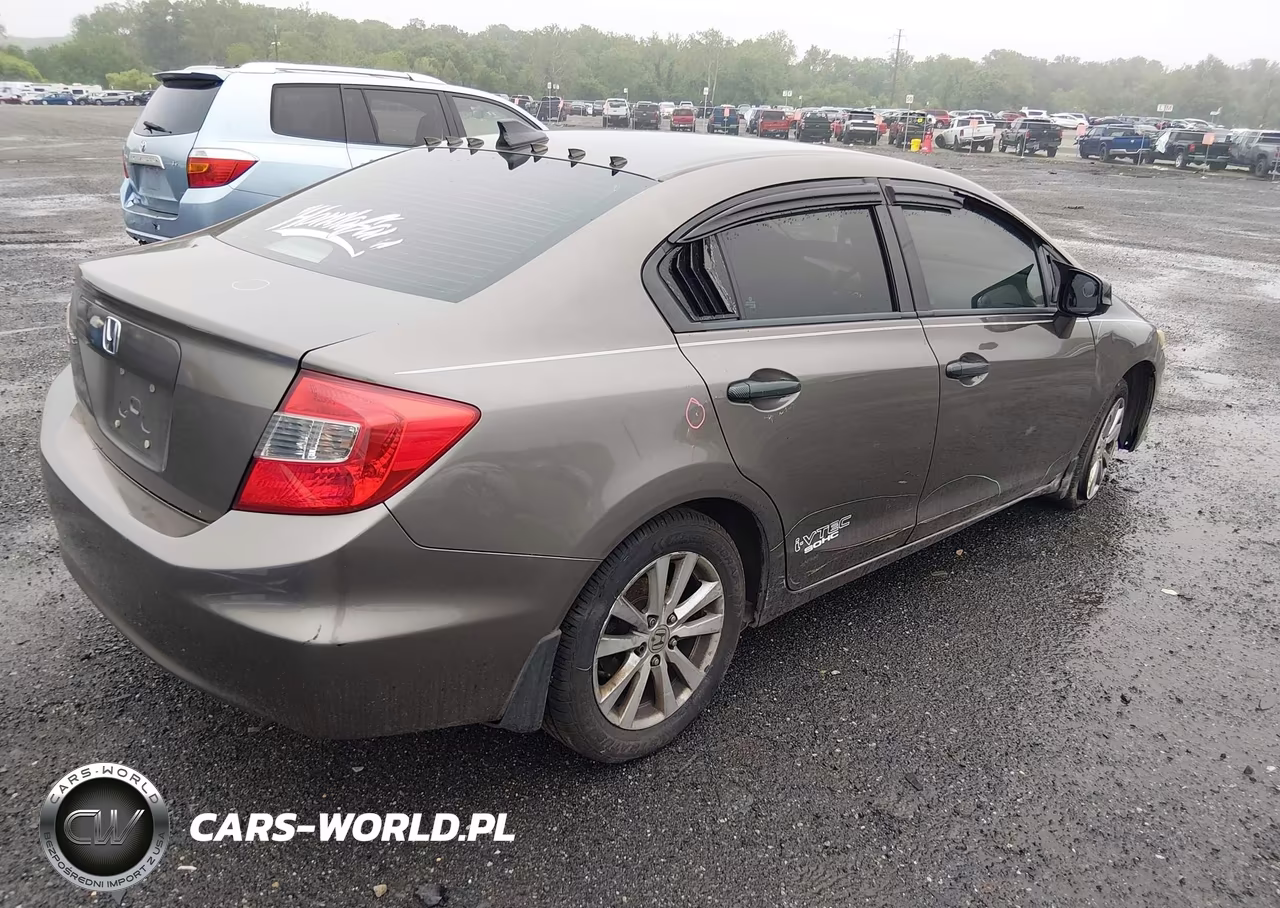 2012 Honda Civic Ex VIN:2HGFB2F8XCH527722 - 4