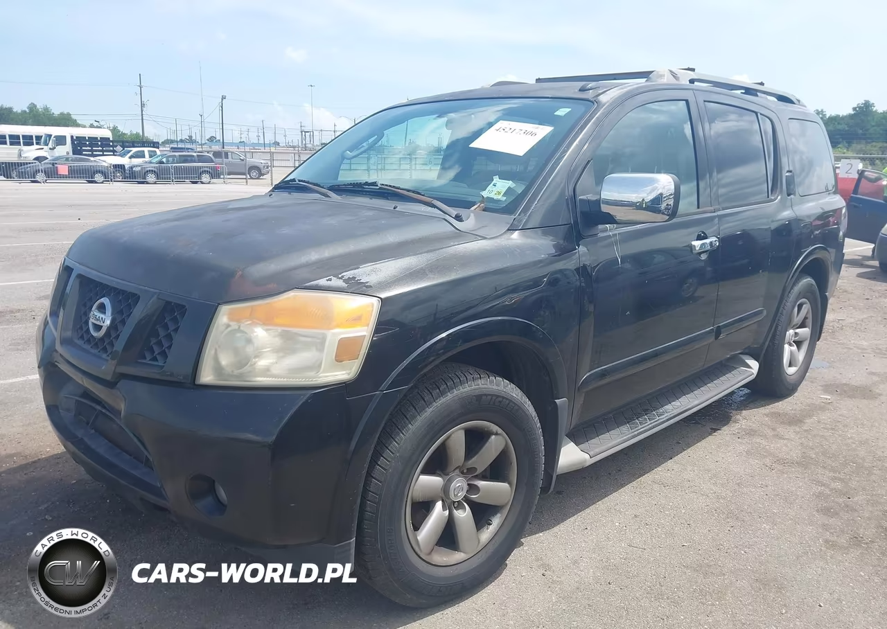 2011 Nissan Armada Sv VIN:5N1BA0ND5BN613203 - 2