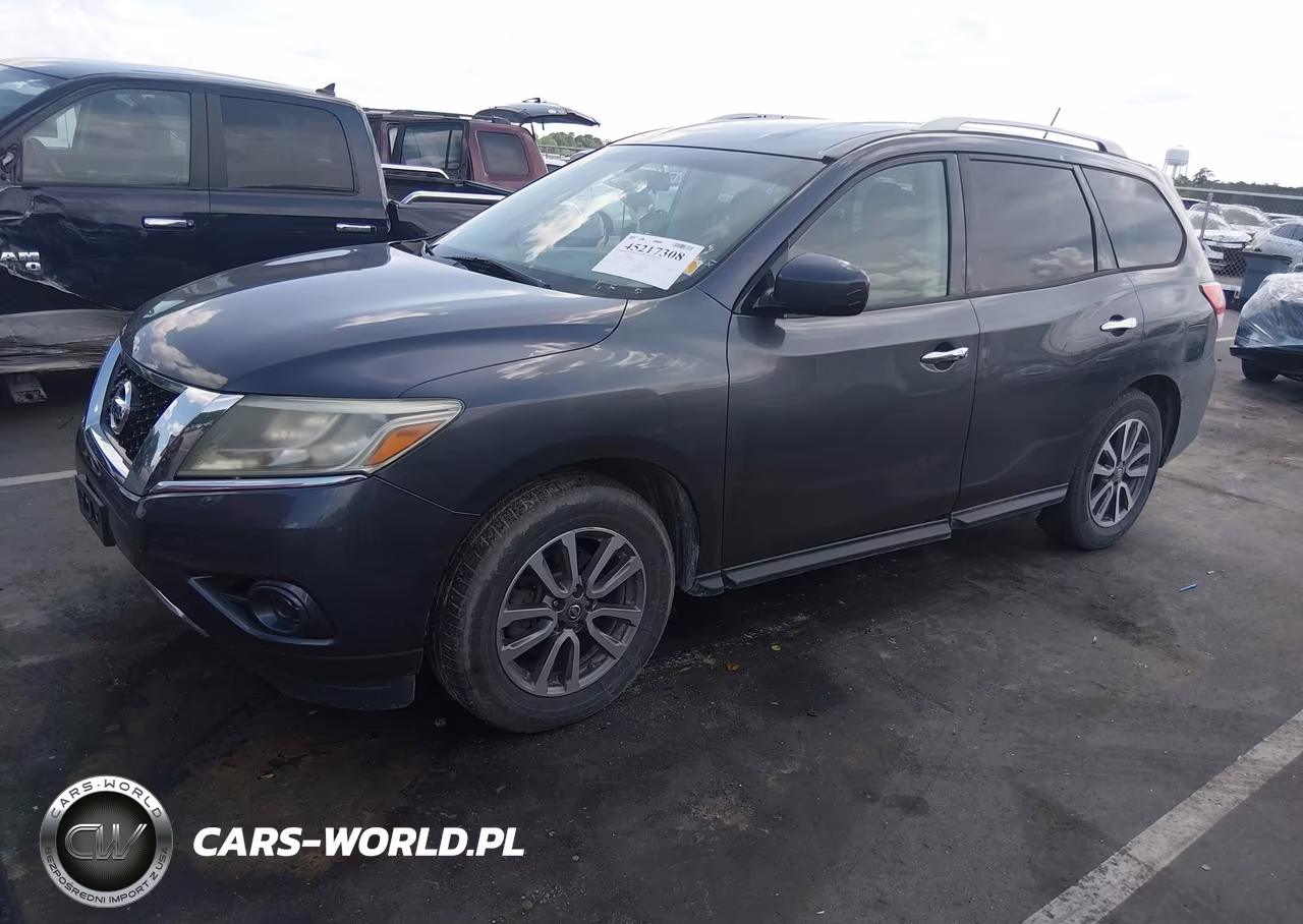 2014 Nissan Pathfinder Sv VIN:5N1AR2MN3EC630785 - 2