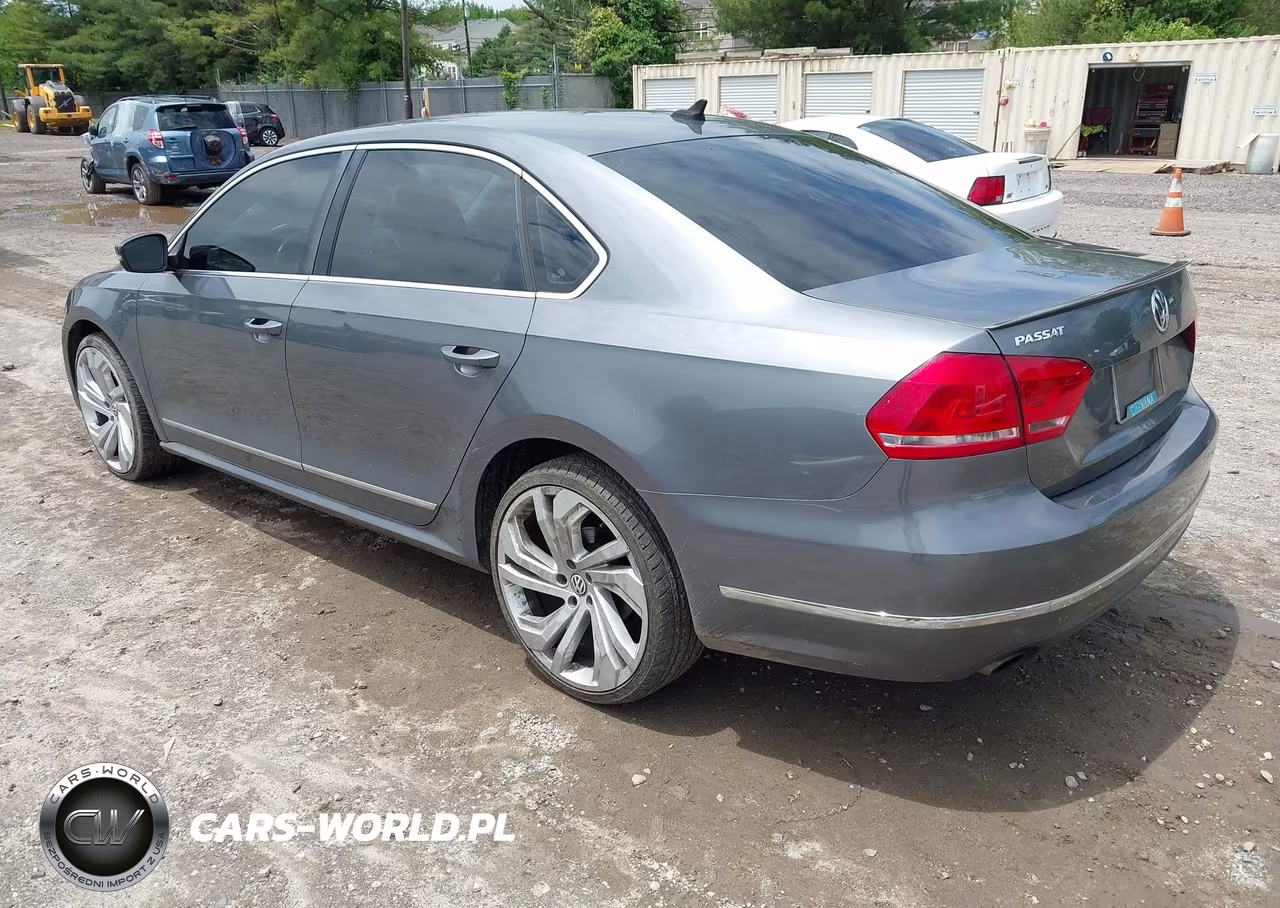 2014 Volkswagen Passat 2.0L Tdi Sel Premium VIN:1VWCN7A32EC120014 - 3
