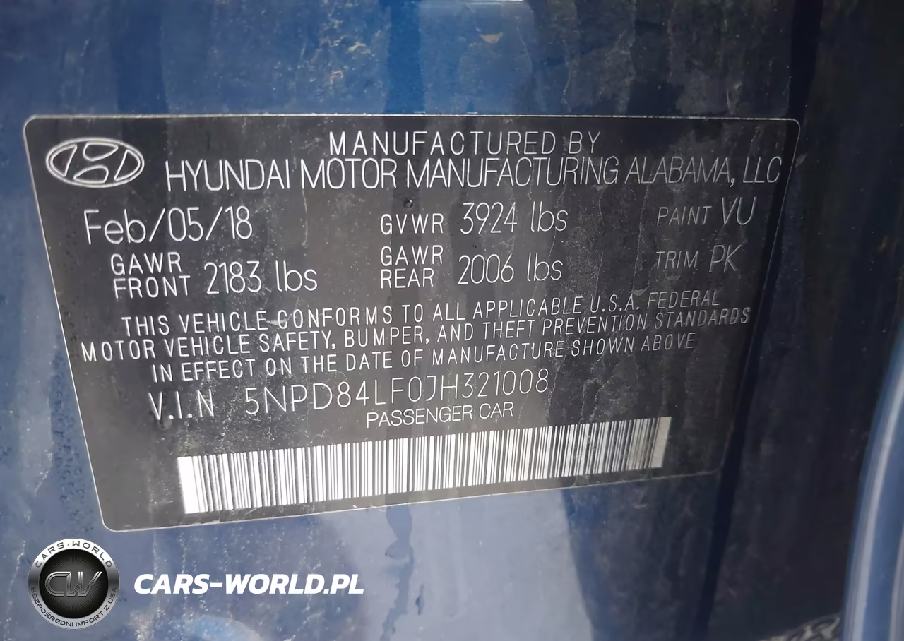 2018 Hyundai Elantra Value Edition VIN:5NPD84LF0JH321008 - 9