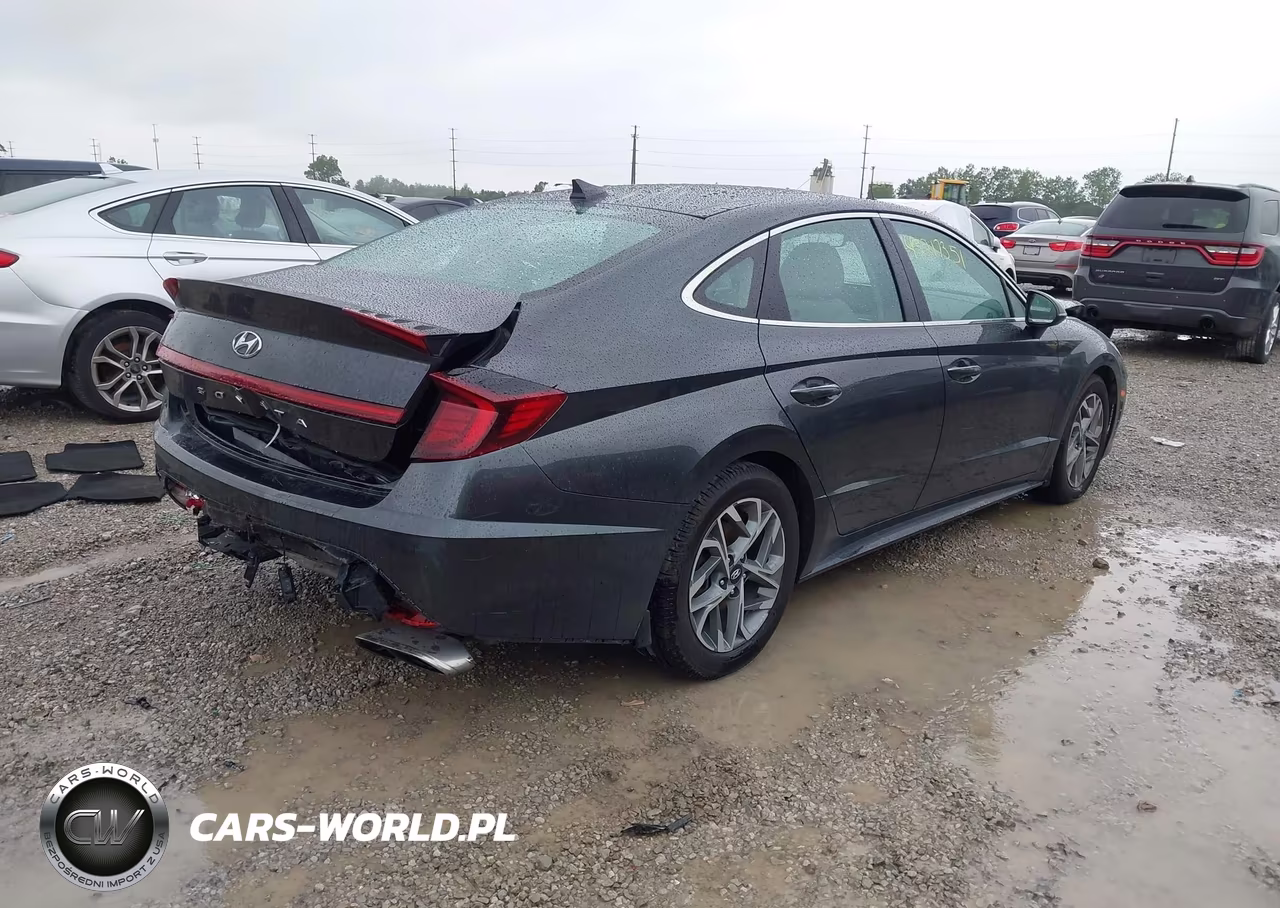 2021 Hyundai Sonata Sel VIN:5NPEF4JA9MH109102 - 4