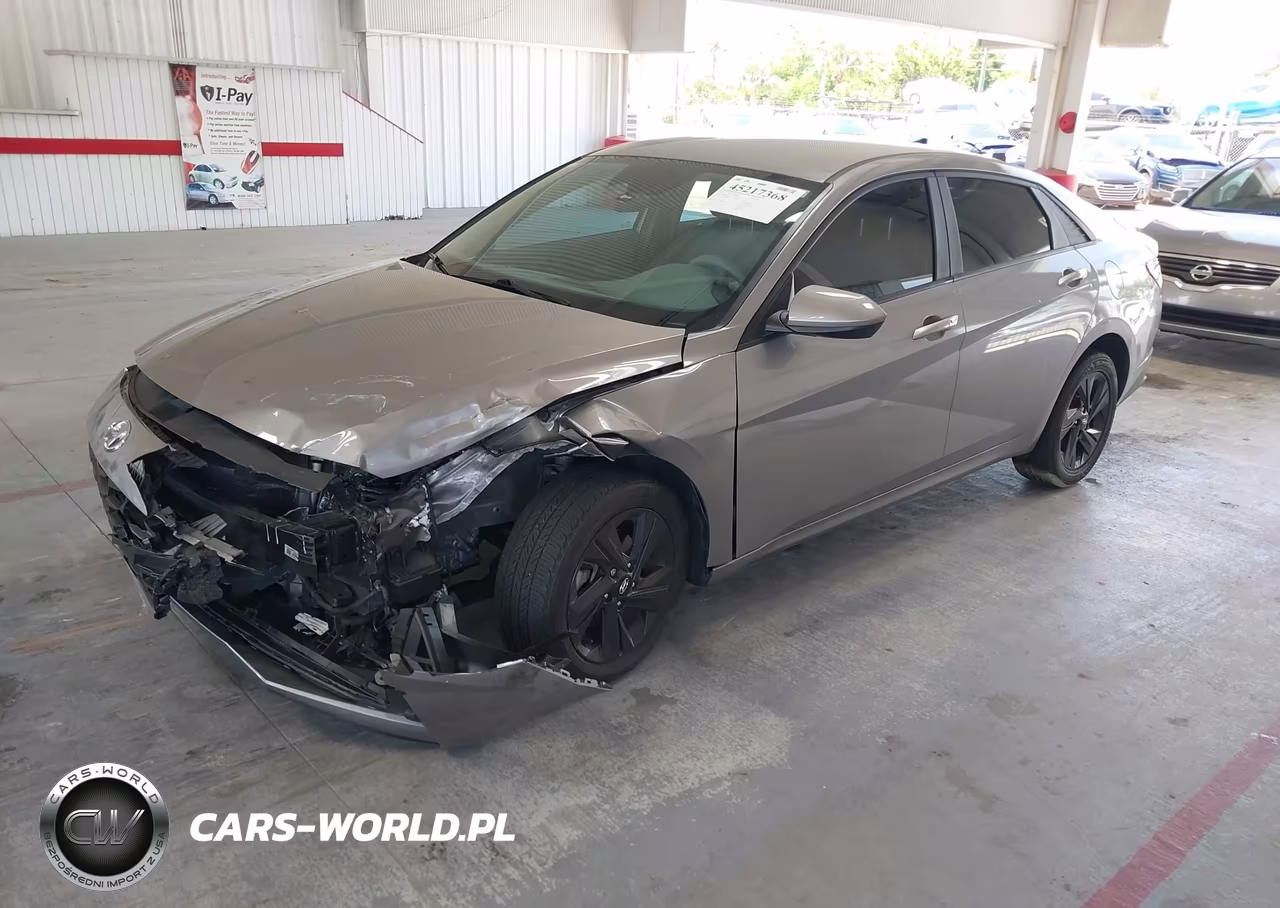 2022 Hyundai Elantra Sel VIN:KMHLS4AG9NU218282 - 2
