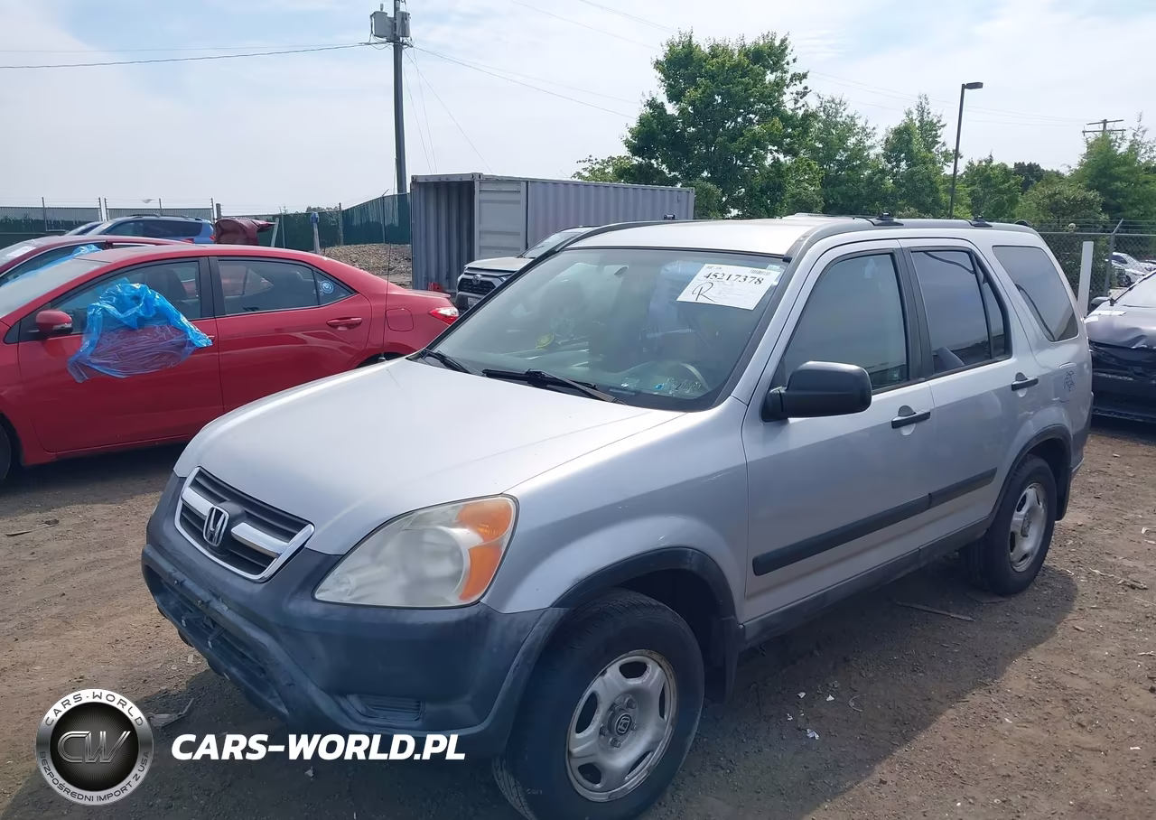 2002 Honda Cr-V Lx VIN:JHLRD68412C006173 - 2
