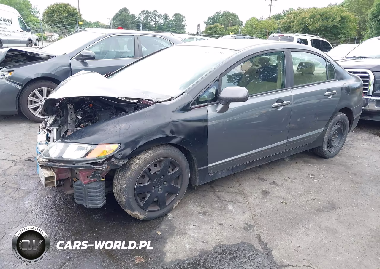 2007 Honda Civic Lx VIN:2HGFA16587H507834 - 2