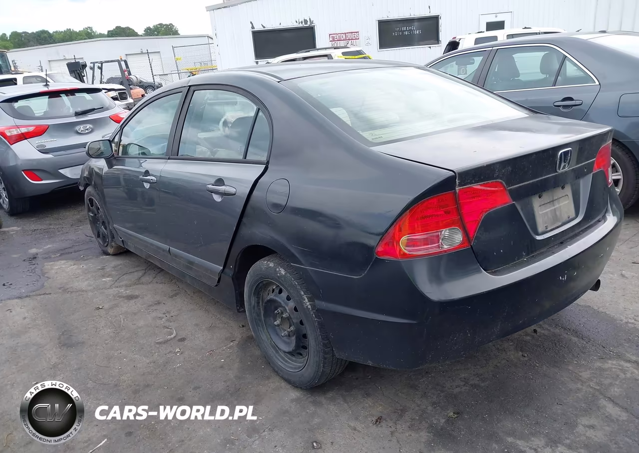 2007 Honda Civic Lx VIN:2HGFA16587H507834 - 3