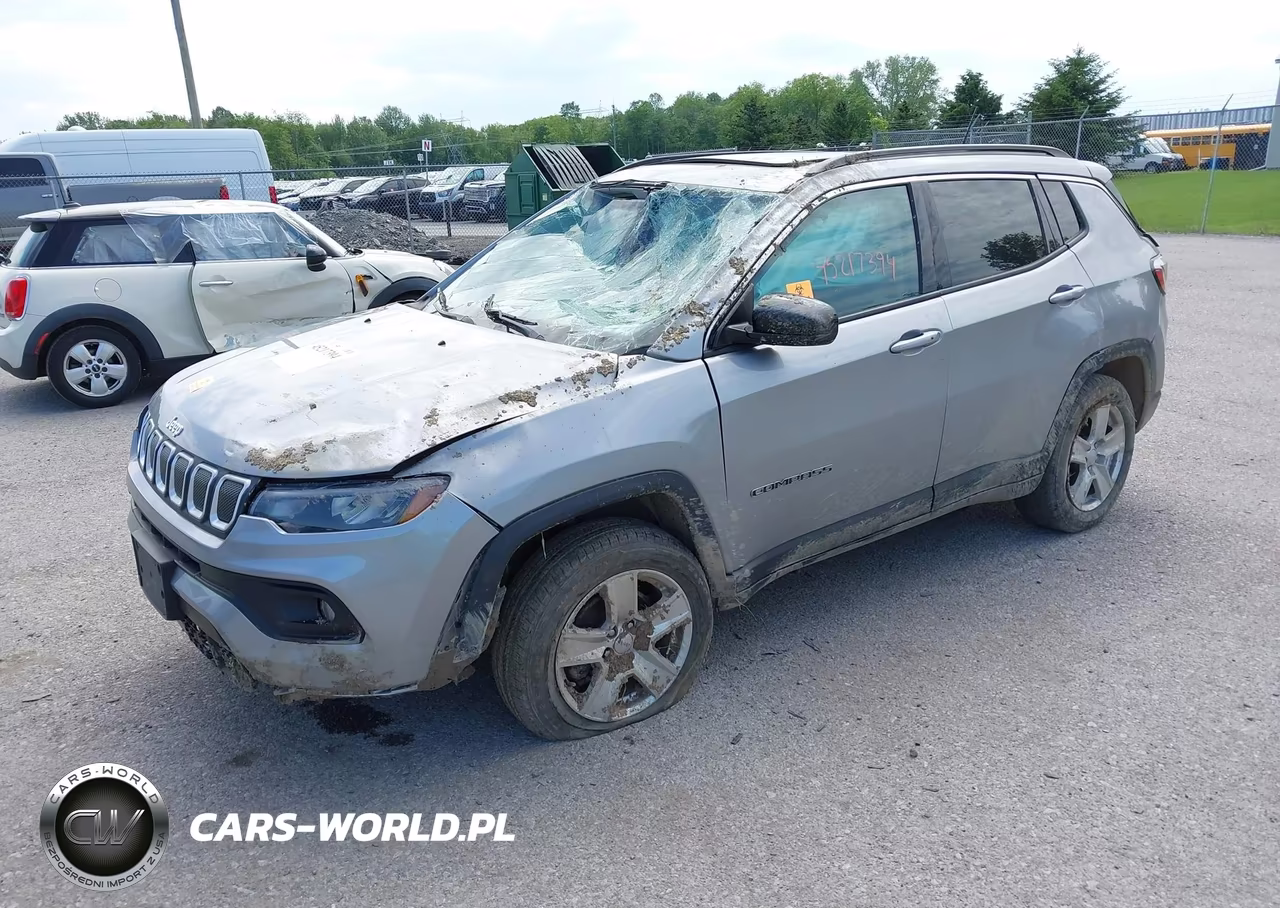 2022 Jeep Compass Latitude 4X4 VIN:3C4NJDBB2NT147987 - 2