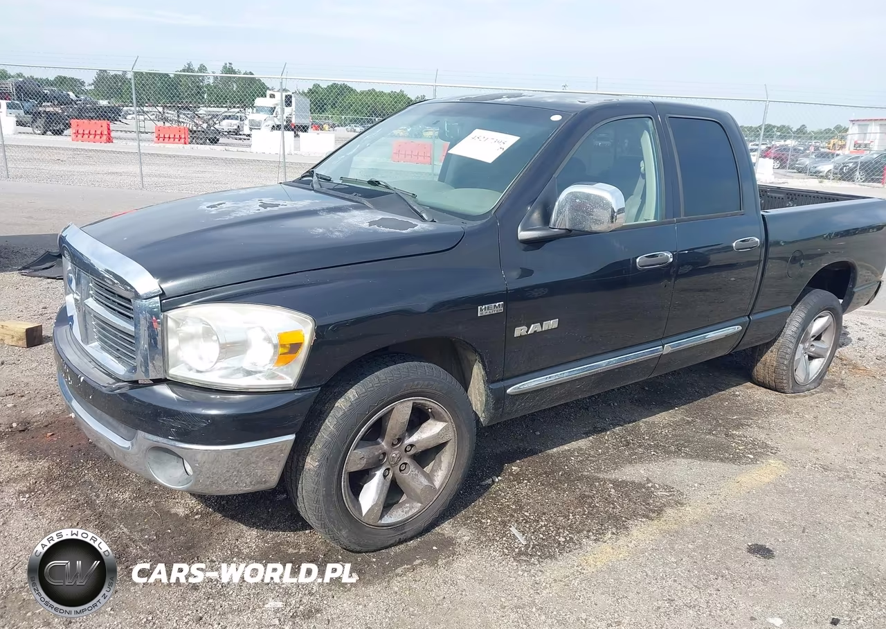 2008 Dodge Ram 1500 Slt VIN:1D7HA182X8S587387 - 2