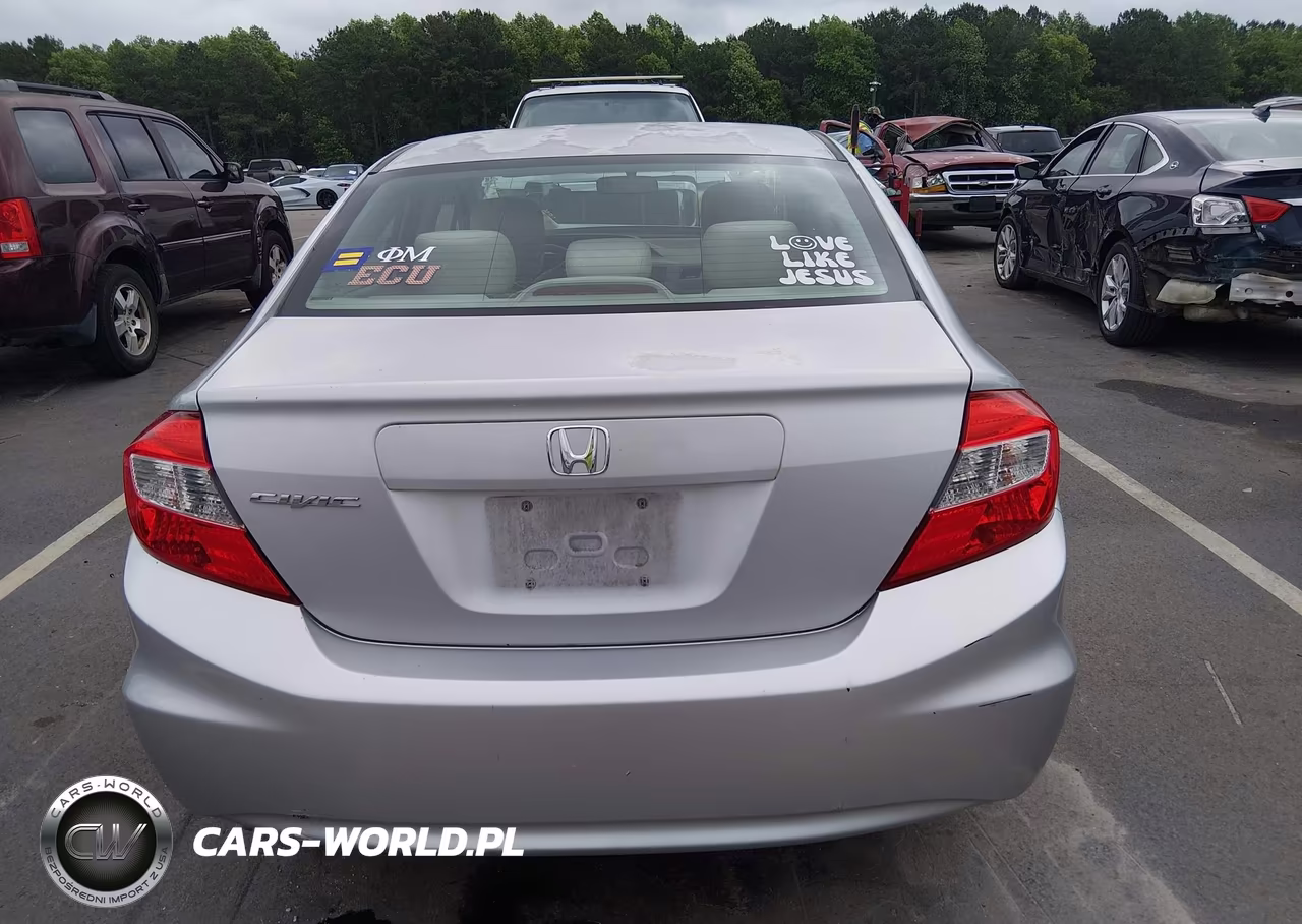 2012 Honda Civic Lx VIN:2HGFB2F50CH560881 - 16