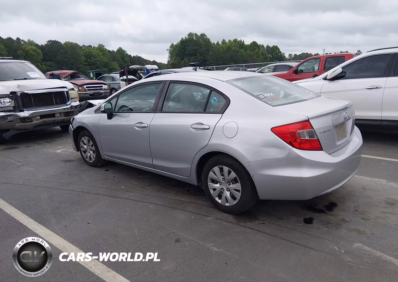 2012 Honda Civic Lx VIN:2HGFB2F50CH560881 - 3