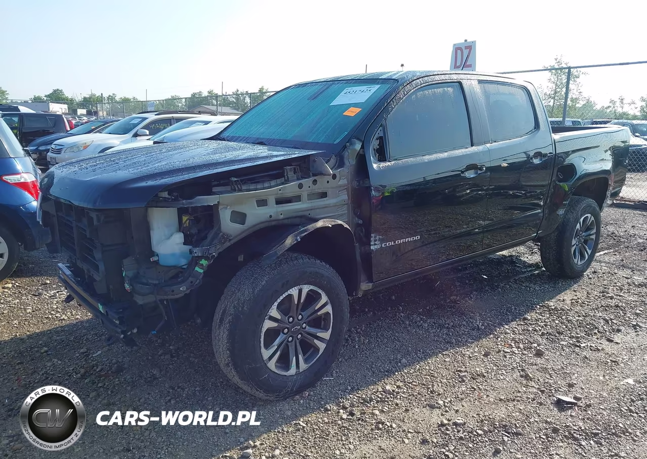 2021 Chevrolet Colorado 4Wd Short Box Z71 VIN:1GCGTDENXM1109552 - 2