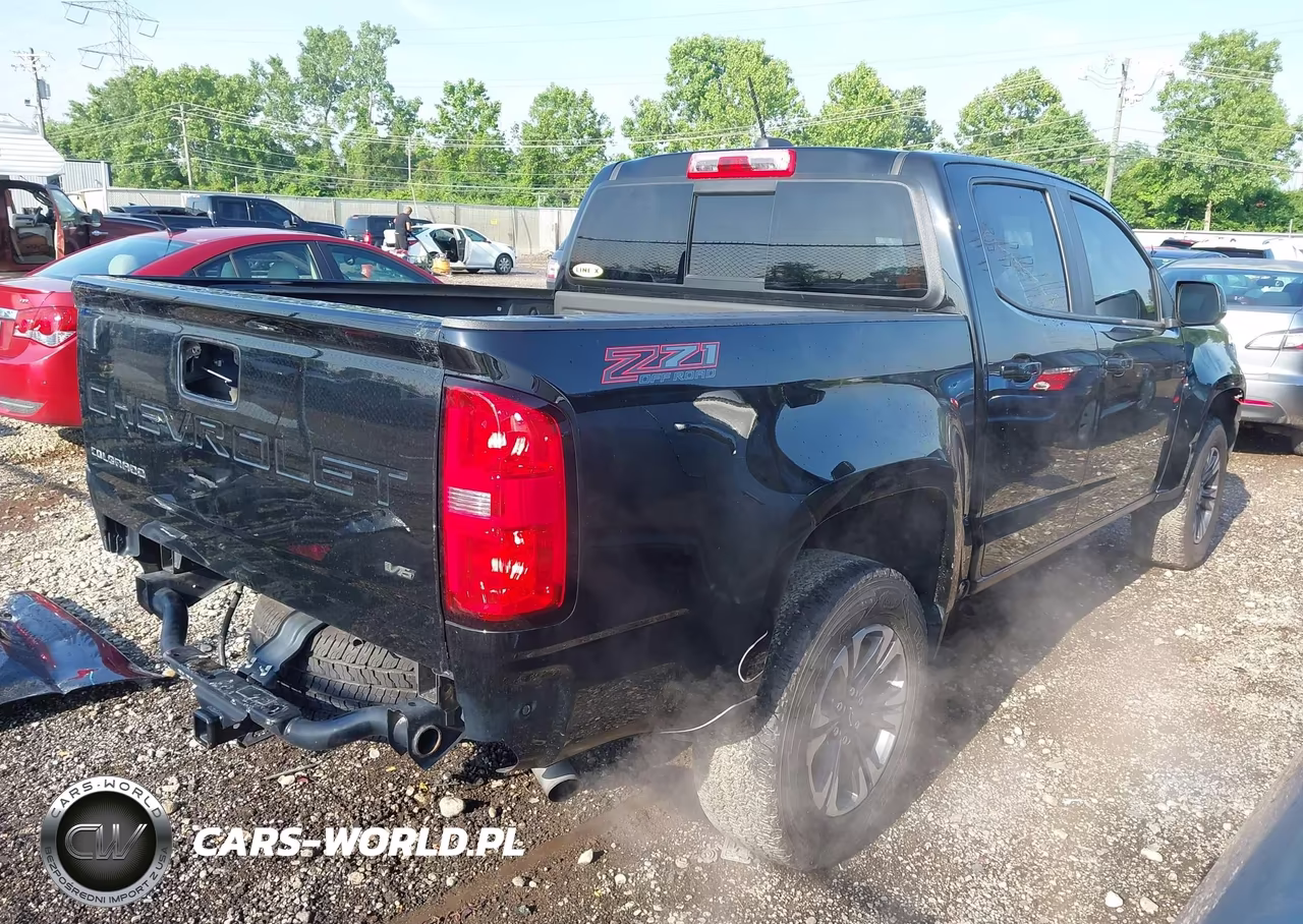 2021 Chevrolet Colorado 4Wd Short Box Z71 VIN:1GCGTDENXM1109552 - 4