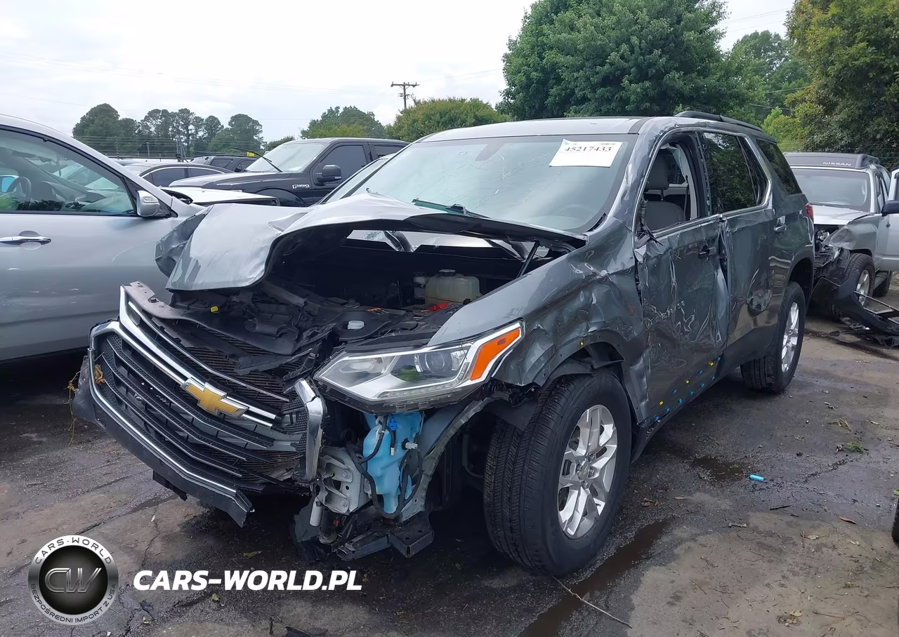 2021 Chevrolet Traverse Fwd Lt Cloth VIN:1GNERGKW4MJ151789 - 2