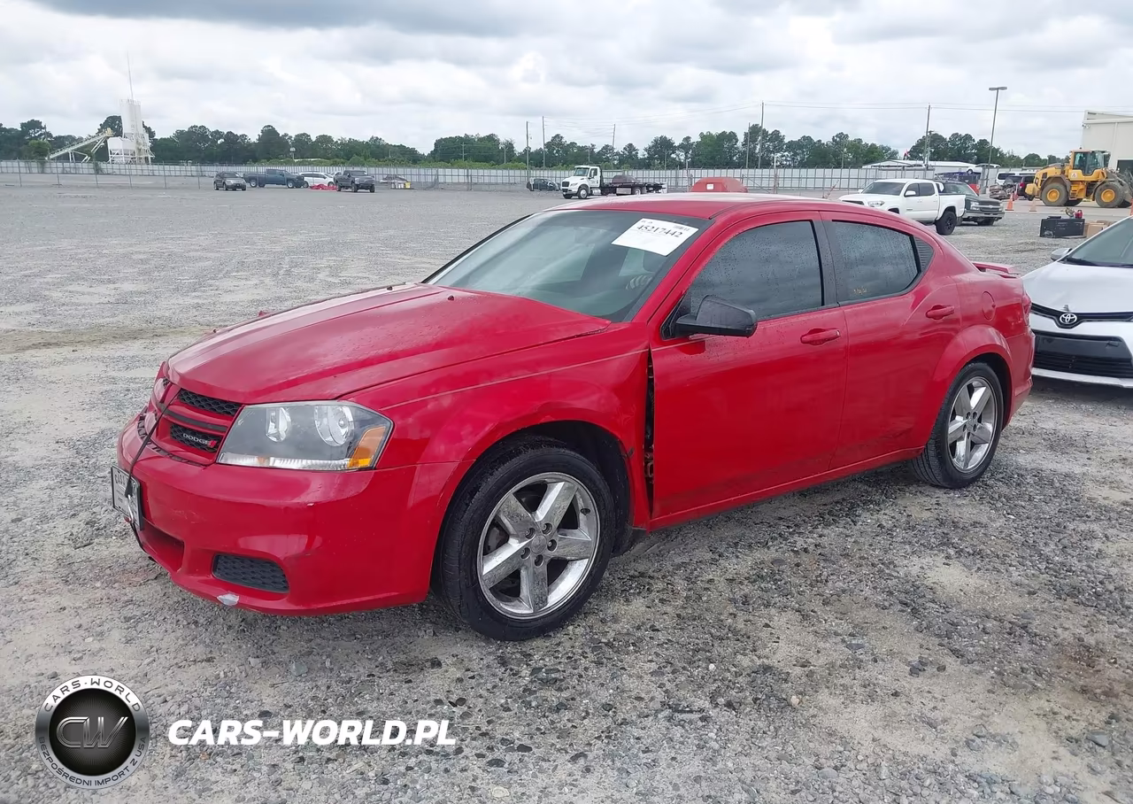 2014 Dodge Avenger Se VIN:1C3CDZAB7EN220322 - 2