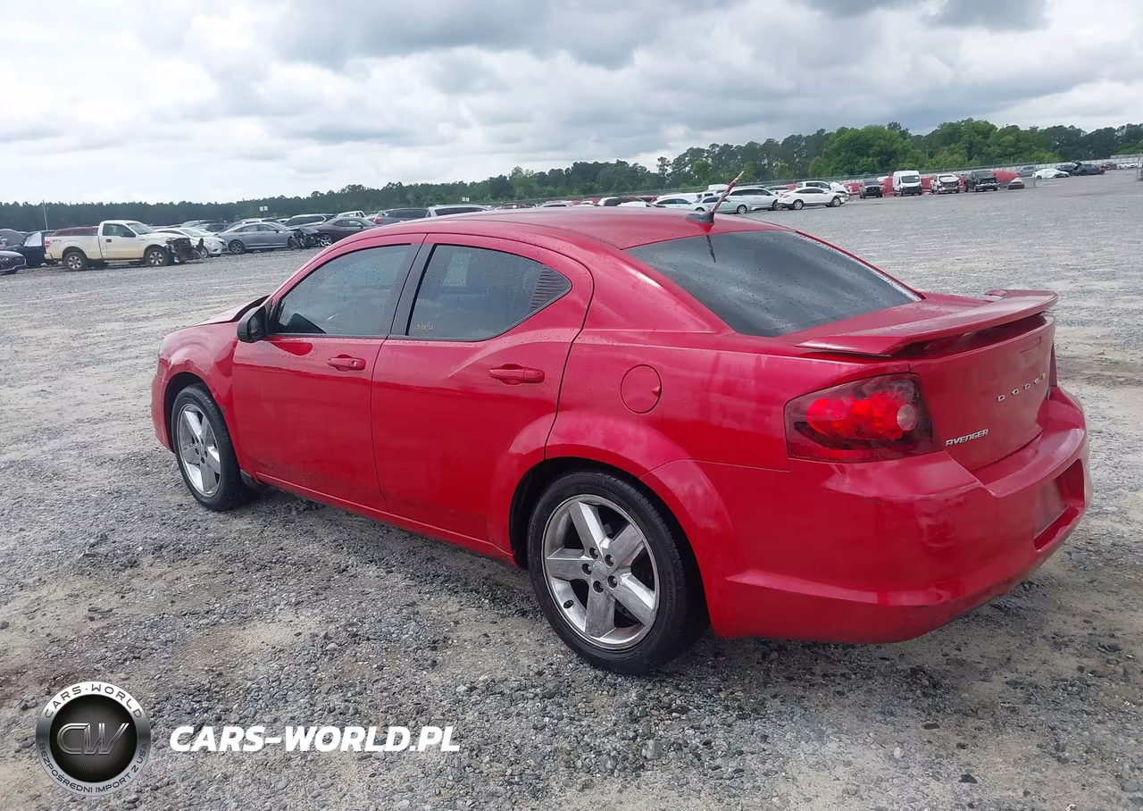 2014 Dodge Avenger Se VIN:1C3CDZAB7EN220322 - 3