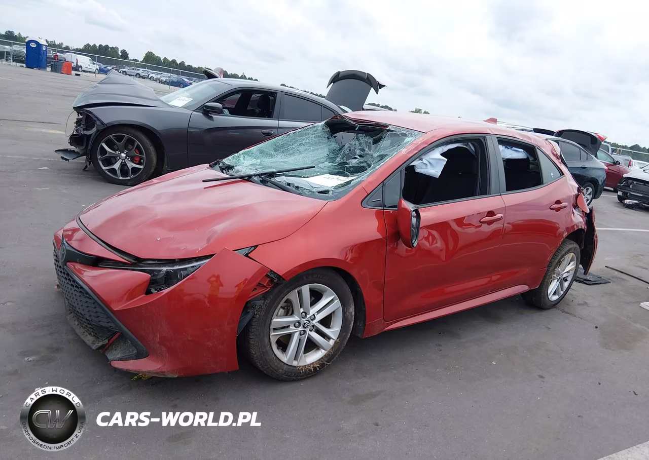 2019 Toyota Corolla Se VIN:JTNK4RBE2K3060238 - 2