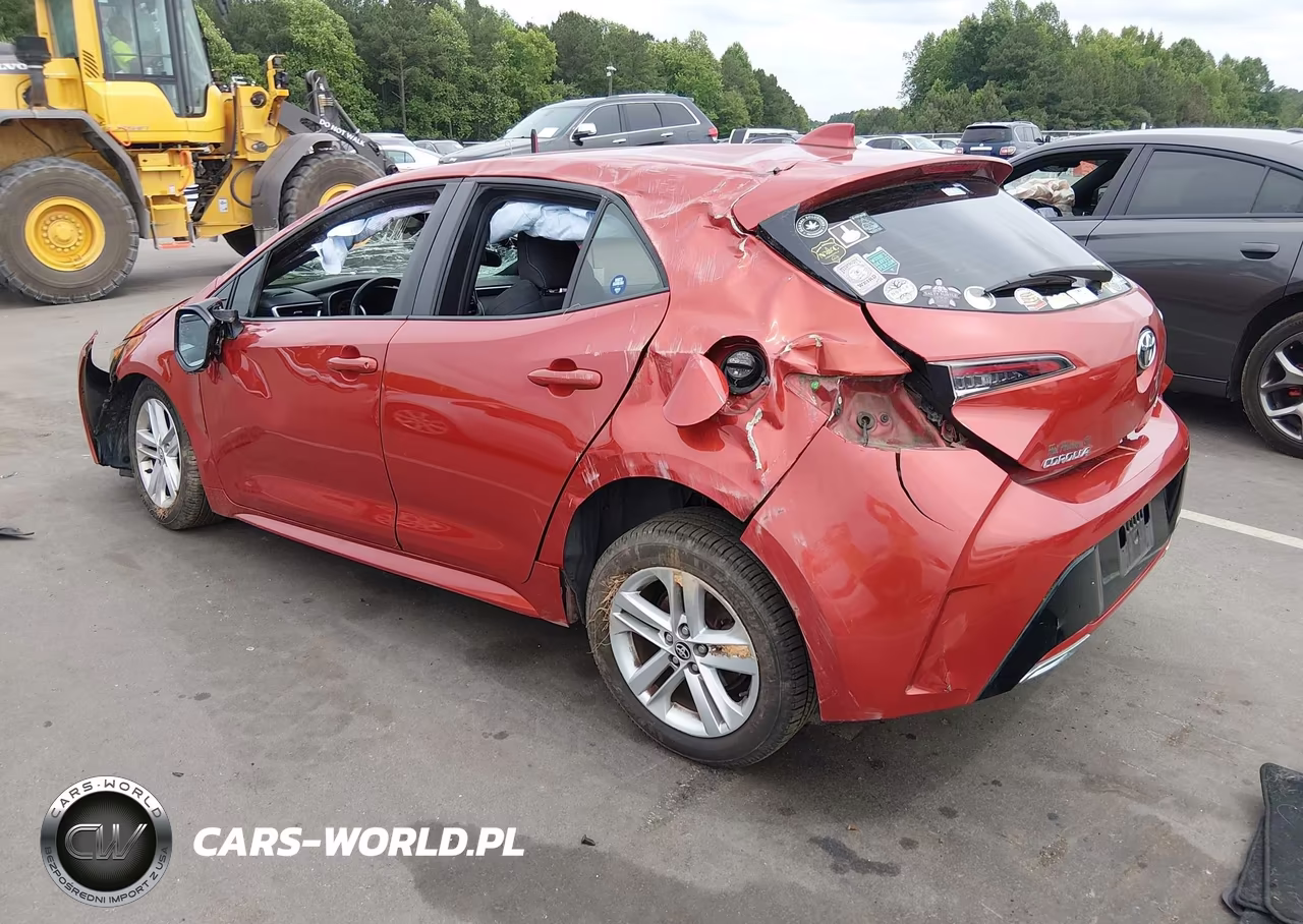 2019 Toyota Corolla Se VIN:JTNK4RBE2K3060238 - 3