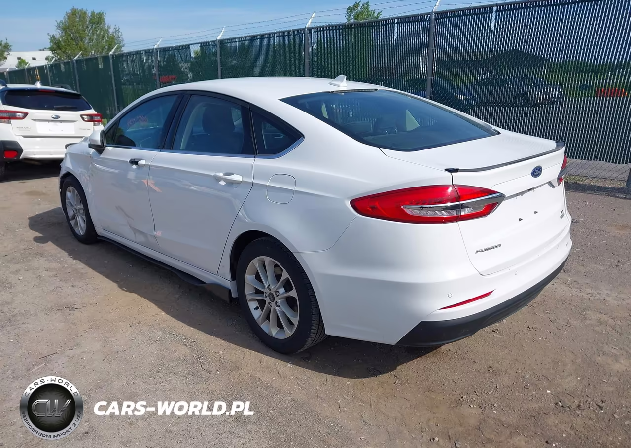 2019 Ford Fusion Se VIN:3FA6P0HD3KR128867 - 3