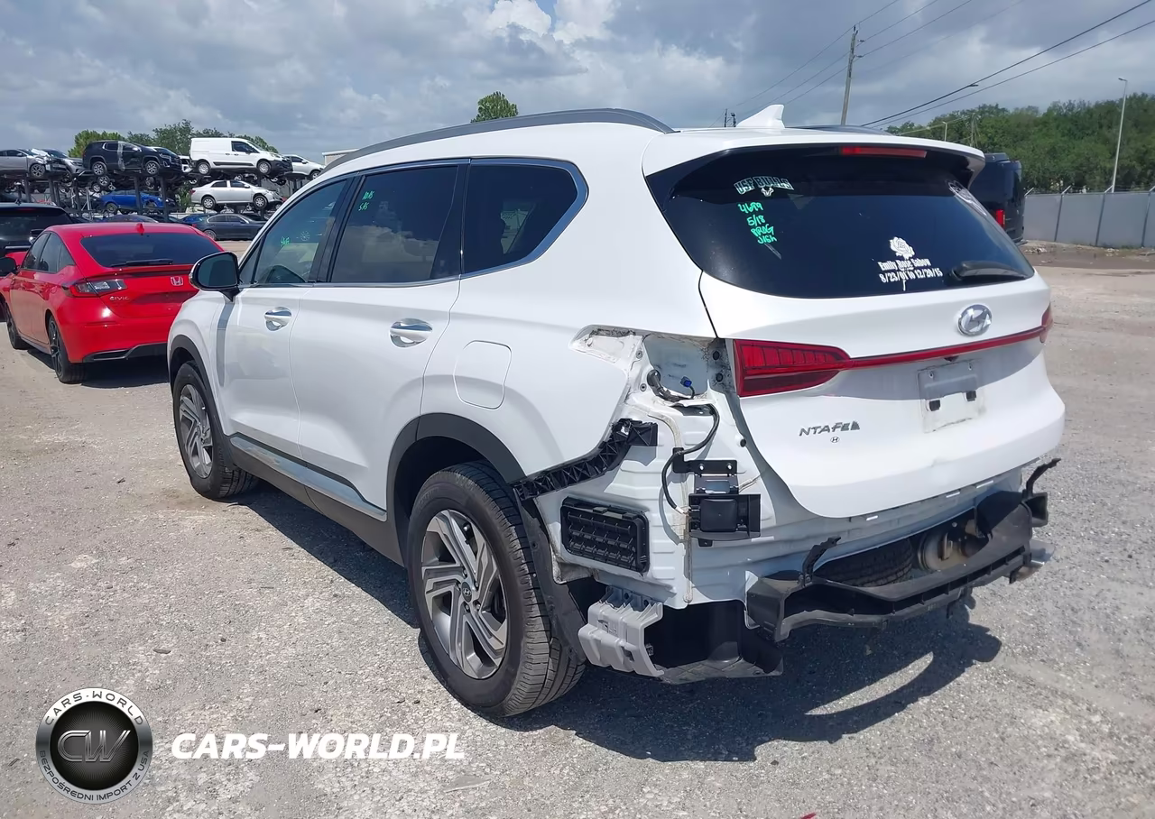 2021 Hyundai Santa Fe Sel VIN:5NMS34AJ9MH332006 - 3