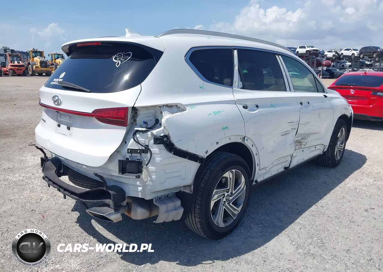 2021 Hyundai Santa Fe Sel VIN:5NMS34AJ9MH332006 - 4
