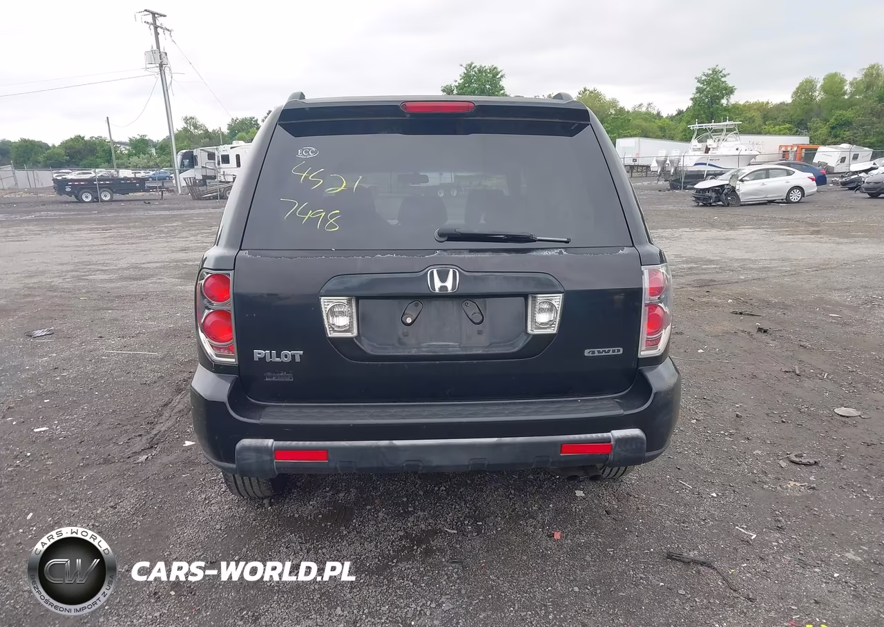 2007 Honda Pilot Ex VIN:5FNYF18427B004724 - 16