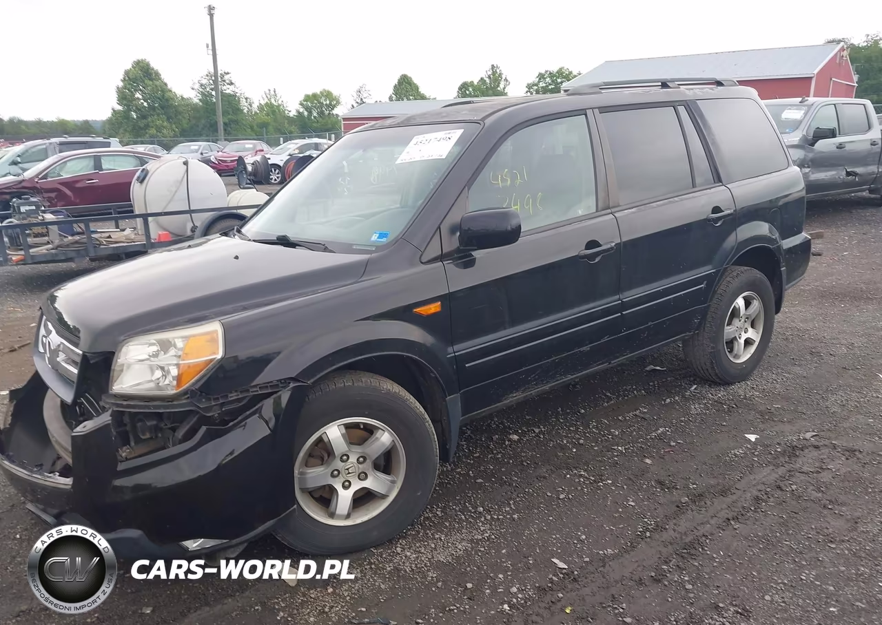 2007 Honda Pilot Ex VIN:5FNYF18427B004724 - 2
