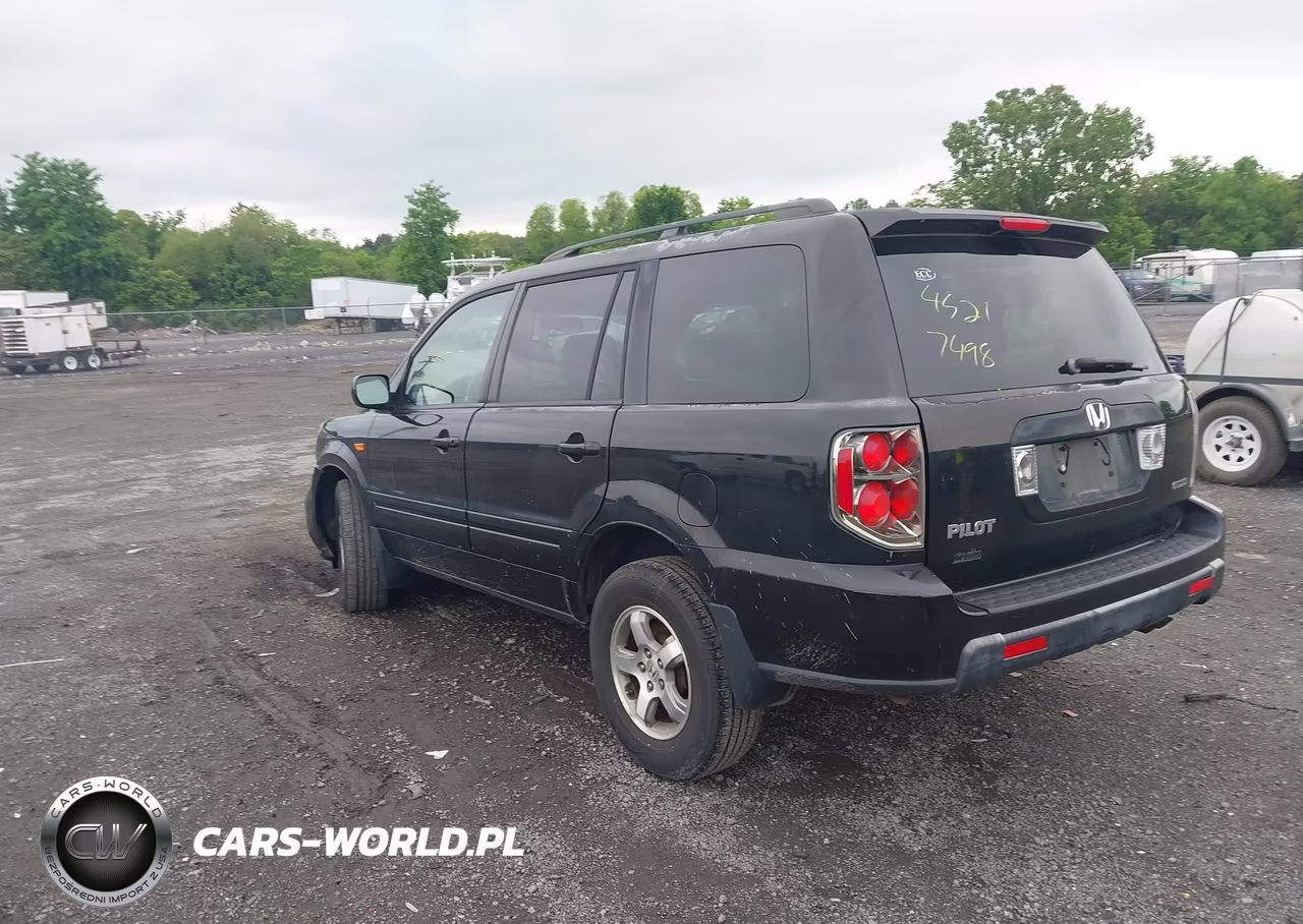2007 Honda Pilot Ex VIN:5FNYF18427B004724 - 3