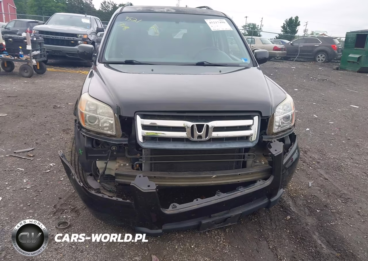 2007 Honda Pilot Ex VIN:5FNYF18427B004724 - 6
