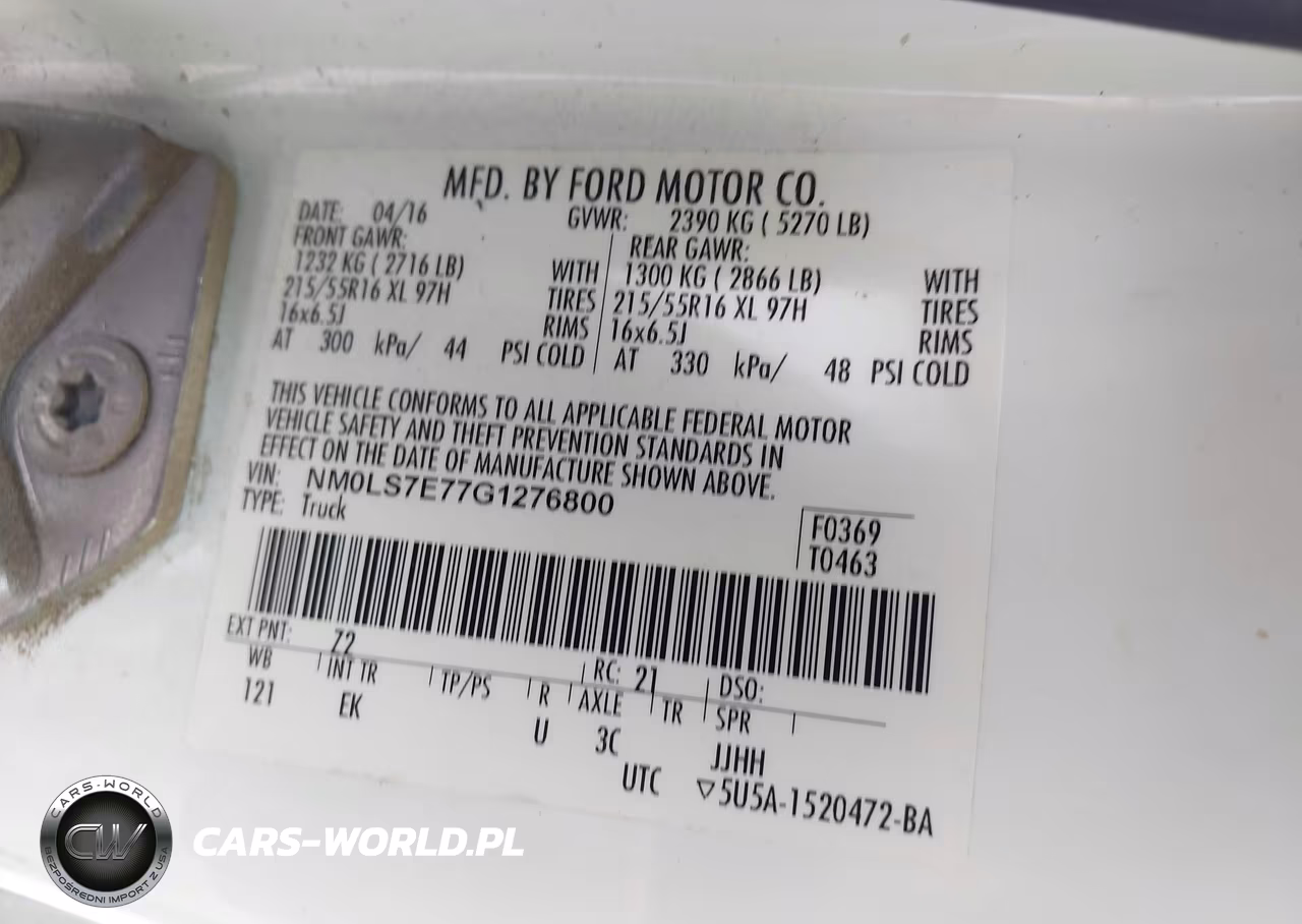 2016 Ford Transit Connect Xl VIN:NM0LS7E77G1276800 - 9