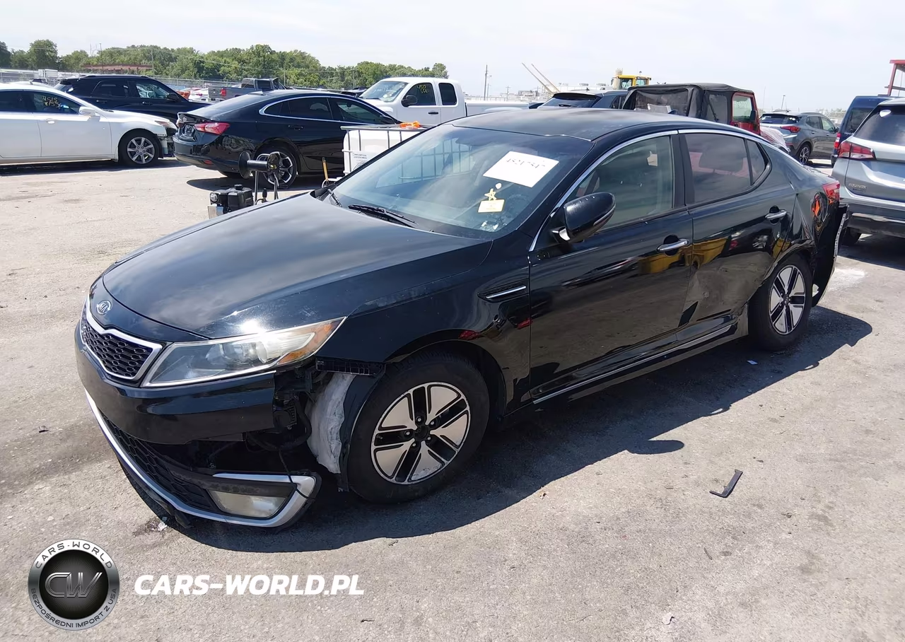 2011 Kia Optima Hybrid Ex VIN:KNAGM4AD4B5002770 - 2