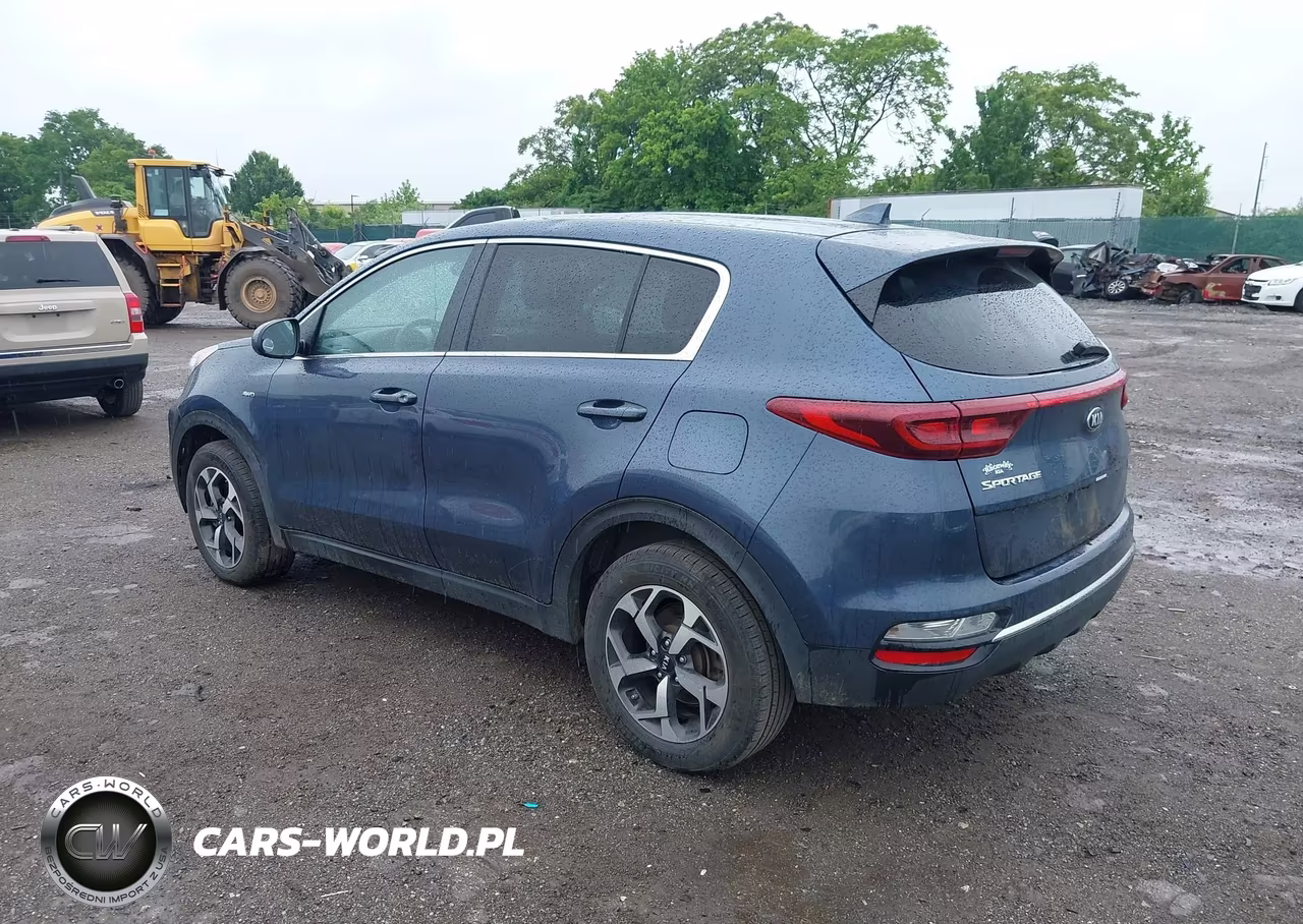 2021 Kia Sportage Lx VIN:KNDPMCAC4M7862910 - 3