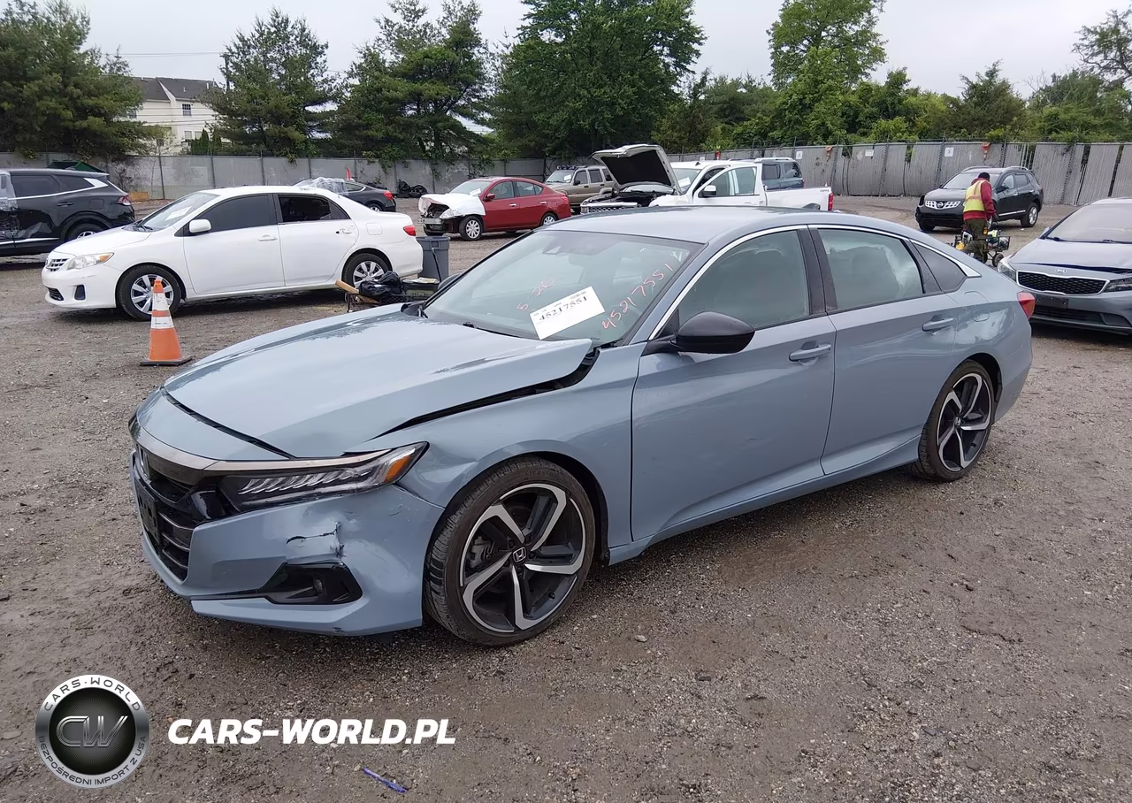 2022 Honda Accord Sport VIN:1HGCV1F30NA093837 - 2