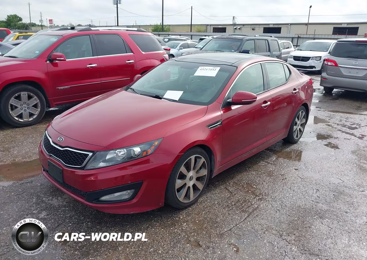2011 Kia Optima Sx VIN:KNAGR4A60B5132029 - 2