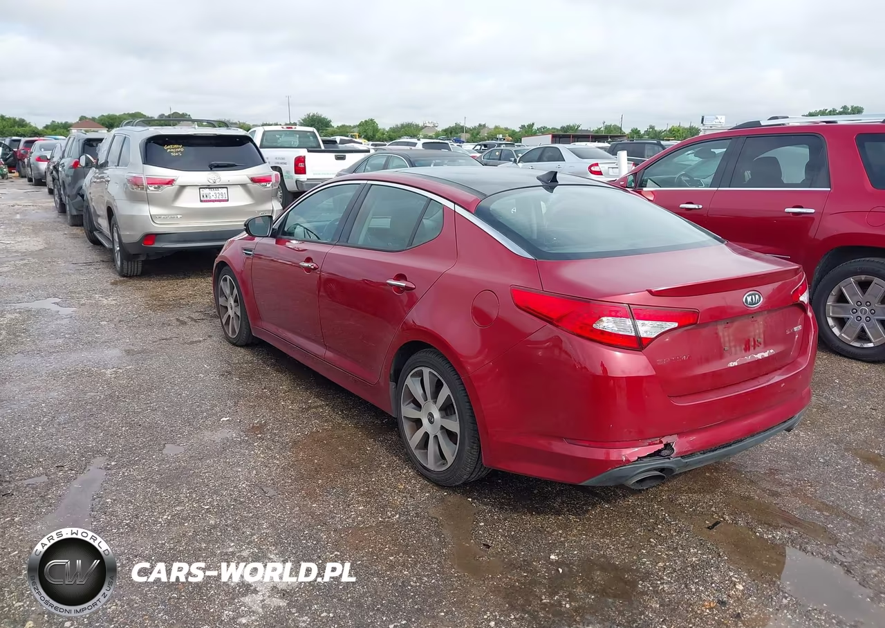 2011 Kia Optima Sx VIN:KNAGR4A60B5132029 - 3