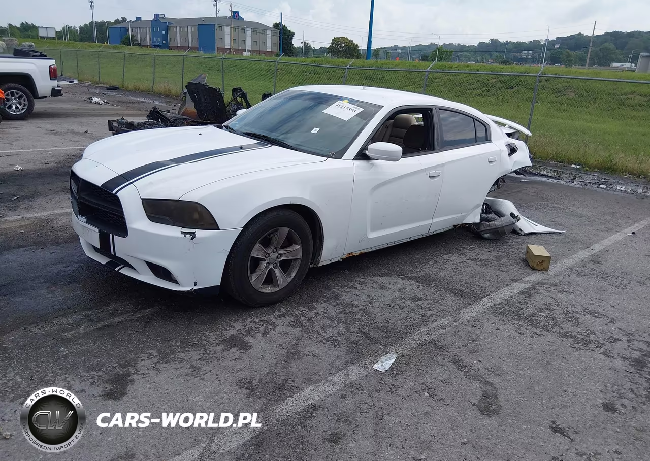 2012 Dodge Charger Se VIN:2C3CDXBG7CH217859 - 2