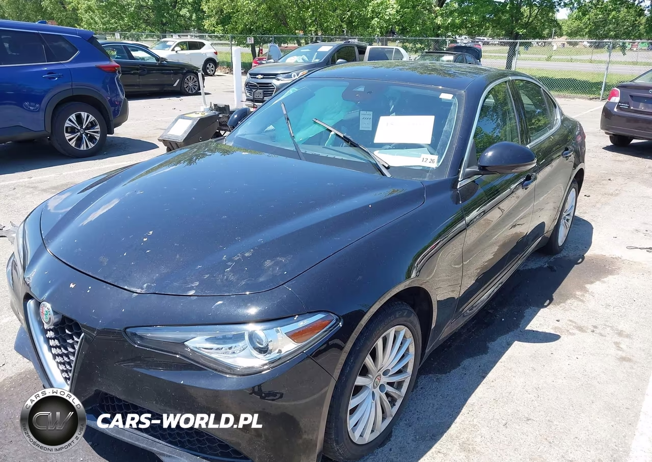 2021 Alfa Romeo Giulia Awd VIN:ZARFANAN1M7646360 - 2